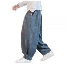 개량 성인 한복 겨울 골덴 누빔 기모 승복 항아리 팬츠 편안한