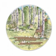 아이서 캔버스보드 원형20 1개 미술캔버스