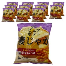 KOIKEYA 湖池屋 超級好吃香甜馬鈴薯 甜辣醬油味, 12個, 52g