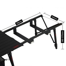 마렉스 [유니엘] 캠핑 롤테이블 IGT 멀티 스탠드 가방 원버너 플레이트