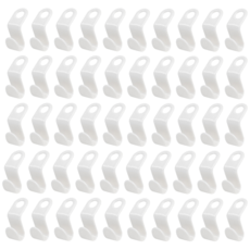 지노 옷걸이 연결고리, 화이트, 50개