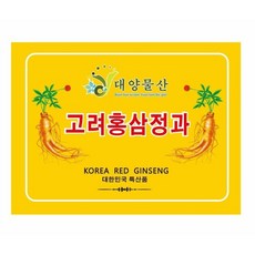 실속 명품 고려홍삼정과 개별 포장, 1개, 500g