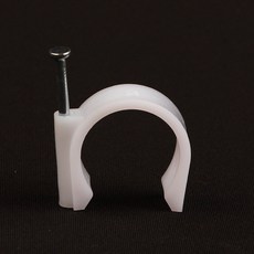 固定夾 電線固定夾 圓形 25mm 100個, 1個, 圓形25mm/100個