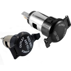 리틀브릿지 매립 시거잭 소켓 DC12V 시가잭 DIY 자동차 파워뱅크, 일반형