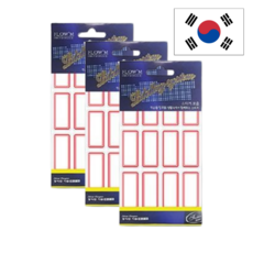 동화다 라벨 일반 견출지 스티커, 3개, 10개입, 20*43
