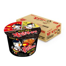 삼양 불닭볶음면 큰 컵 105g x 16, 1박스