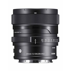 SIGMA 시그마 20mm F2 DG DN Sony E마운트 광각 단렌즈