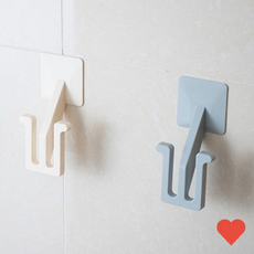 신발 정리 접착식 슬리퍼 실내화 걸이, 1개