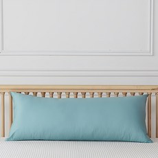 아임리빙 순면 솔리드 다용도 바디필로우 솜포함, 민트