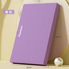 요가 밸런스 매트 발란스 패드 코어 방석 쿠션 플랭크 필라테스 블록, 1개, D. 보라색