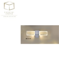CANDIMI LIFESTYLE LED 氣泡玻璃水晶壁燈 MD75174, 詳見包裝