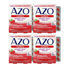 크랜베리 유리너리 아조 Urinary Tract Health Cranberry Caplets, 50, 4개, 50정