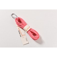 소분 3.0mm 5m 카라비너 파라코드 끈 아웃도어 로프 리드줄 팔찌 마스크스트랩, 57. Peach pink