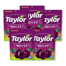 [테일러팜스 공식] 푸룬 건자두 250g x 5봉, 5개