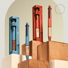 유니 제트스트림 가리모쿠 4+1 MSXE5-KF-05 고급 멀티펜, 선셋오렌지, 1개