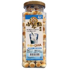 美味關係 小不點 小饅頭 寵物零食 起司+Ca, 1個, 罐裝 - 牛奶DHA 160g
