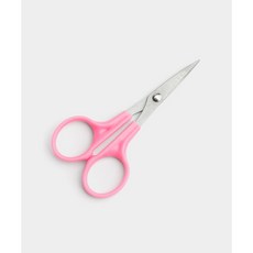 패션스타트 핑크 아플리케 자수 가위, 1개
