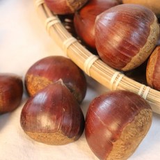 (중자 사이즈) [산지직송/국내산/유기농] 정안 유기농 햇 피밤 특품 알이 굵고 단단한 명품 밤 "껍질까지 깨끗한 유기농", 1개, 3kg