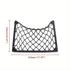 1PC 대형 스트레치 메쉬 카고 매거진 자동차 캐러밴 RV 보트 캠핑카 버스 액세서리, bla 1