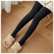허리슬림 하이웨스트 기모 타이츠(고리형) (350g)