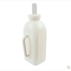 송아지젖병 먹이 우유 사육장 새끼가축 젖꼭지 포유기, 2L 직선형, 1개