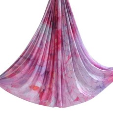 PRIOR 플라잉 요가 해먹 단색 스트레치 6m 가정용, 기본 색상