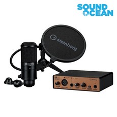 스테인버그 USB 오디오 인터페이스, UR12 Podcast Pack, 혼합색상