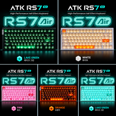 ATK RS7 Air 아이스 블레이드축 유선 키보드 국내정품, 레이크 그린