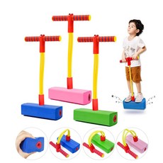 프로그 스폰지 콩콩 스카이 유아 어린이 KC인증 실내, 핑크, 1개