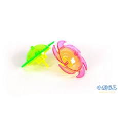 小胡玩具 透明地轉陀螺 兒童玩具 (電子發票), 1個
