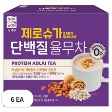 녹차원 제로슈가 단백질 율무차, 6개, 20개입, 18g