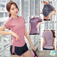 BODYAIR 拼紗透氣運動上衣 瑜珈慢跑健身舞蹈服
