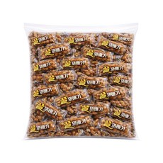 한입쏙 미니 꿀꽈배기 대용량 100개 개별포장 사무실 탕비실 간식