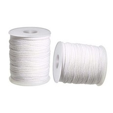 수제 캔들 DIY 만들기용 코튼 면 초 심지 60미터, 1개