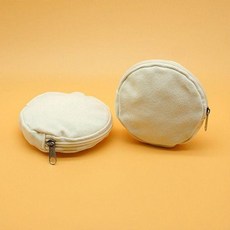캔버스 동전지갑 원형 미니 지갑 만들기 꾸미기 마카, 상세페이지 참조, 1개
