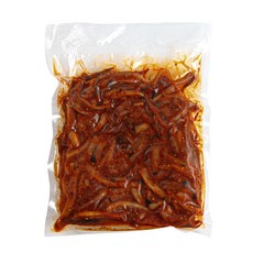 충무김밥 오징어조림 냉동 오징어무침 김밥전문점 업소용 가정용반찬, 1개, 1kg