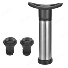 진공 와인 보호기 세트 펌프 고무 화이트 맥주 신선한 블랙 밀봉 유지 마개, set 1