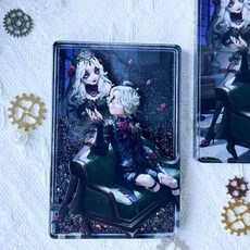 第五人格周邊 流沙麻將 心理學家和病患立牌 遊戲周邊 女生禮物, 1個, 9*6,情侶