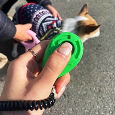 훈련용 딸깍이 손목걸이 강아지 클리커 강아지 버튼, 1개, 본상품선택
