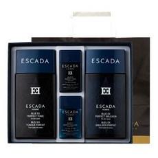 에스까다 옴므 블루 EX 2종 세트 + 쇼핑백 남성용 스킨 로션 선물 세트