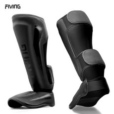 킥복싱신가드 무에타이 정강이보호대 MMA 종합격투기 L, 블랙 두꺼운 1단계, S