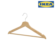 이케아 원목 옷걸이 낱개, 내추럴, 1개