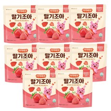 아이배냇 딸기 조아 과일칩, 12g, 8개