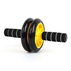 스포홀릭 AB 슬라이드 롤아웃 복근운동 기구 베이직, 스포홀릭 베이직 AB슬라이드 롤아웃, 옐로우