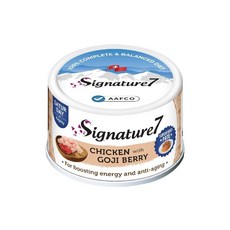 Signature7 心寵 爆漿肉醬貓罐 貓咪水果湯罐【多罐組】, (肉)滋補強身｜雞肉+枸杞X24罐, 24個, 80g, (肉)滋補強身/雞肉+枸杞