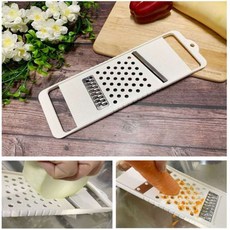 3기능 멀티 슬라이스 생체 강판 32x11cm 당근채칼 당근채썰기 슬라이서 양배추채칼