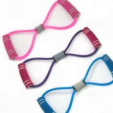 탄력 저항 튜빙밴드 손잡이 홈트 근력운동 필라테스 요가 스트레칭 전신운동 재활 레드, 상세페이지 참조, 블루, 상세페이지 참조