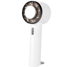 台中 可愛小舖 手持冷風風扇 冰涼冷敷 隨身USB充電小風扇 夏季必備, 白色