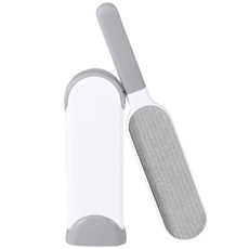 多功能靜電除毛刷 大號雙面除毛器 家用寵物毛髮清潔刷 附收納盒, 隨機, 1個