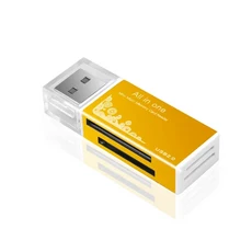 카드 리더 노트북 PC 데스크탑 SD 액세서리용 TF, 골드, 1개, 상세설명참조
